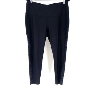 Xersion Women's Fitted High Rise Lace Side Ankle Legging - 0X